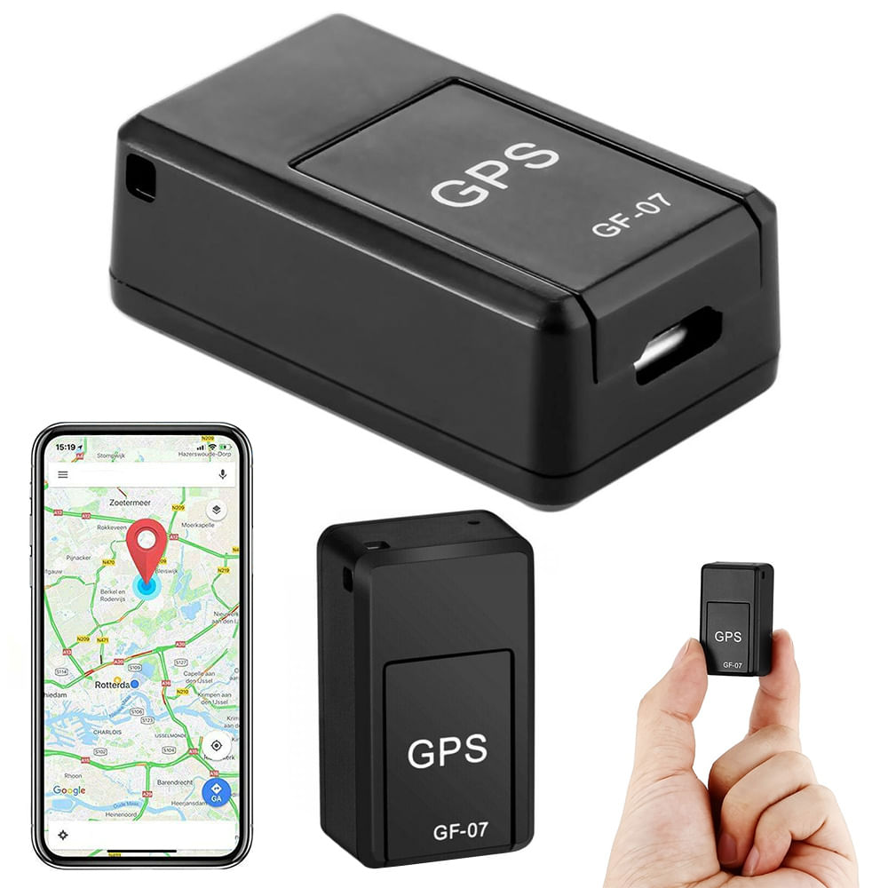 Localizator GPS Mini, Functie de Ascultare, Negru, 4x2.5x1.5cm