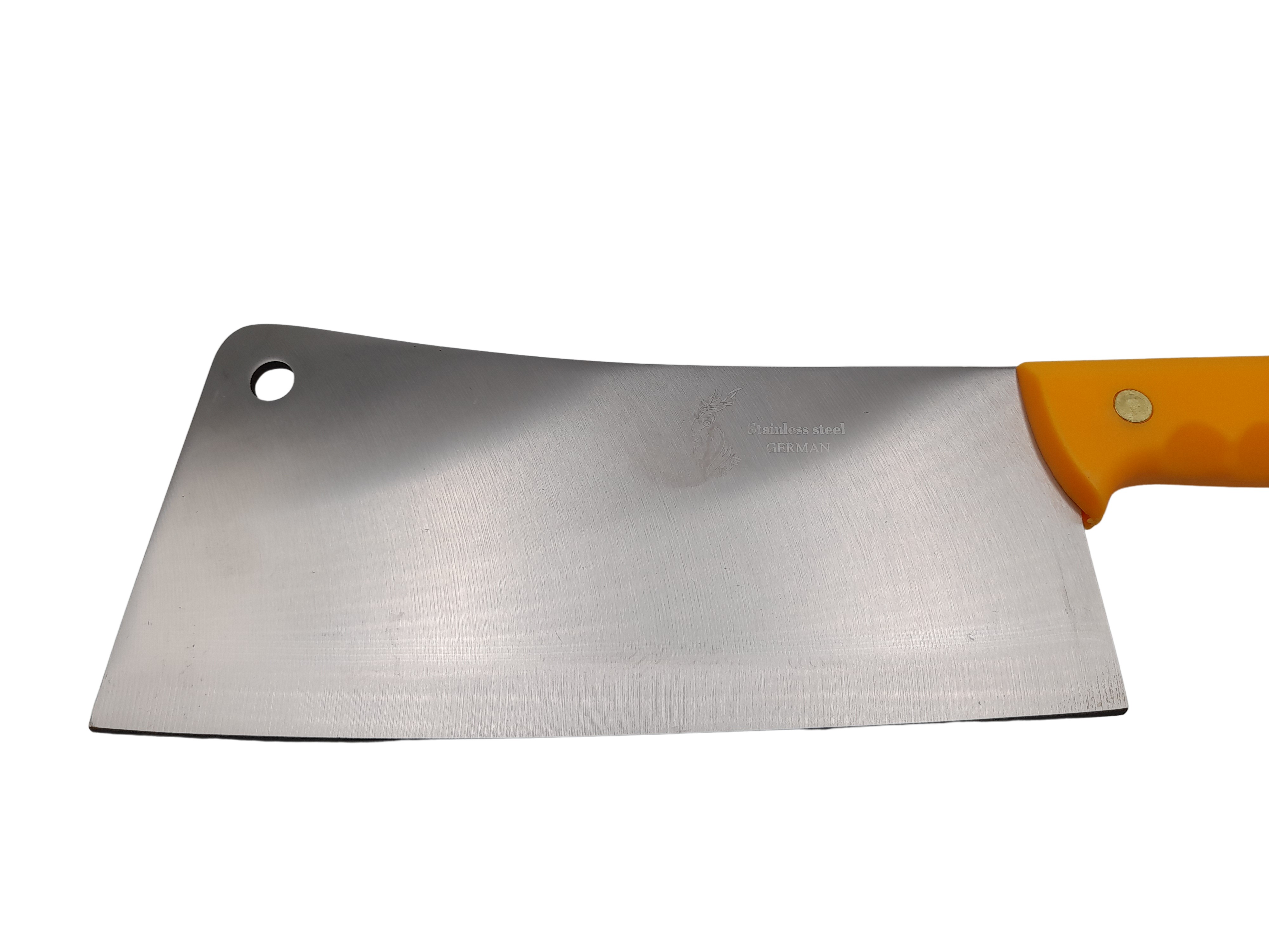 Set Satar macelarie Rough Kitchen, otel inoxidabil si 12 Carlige macelarie,inox DEPOX®, 43.5 cm — imaginea 7