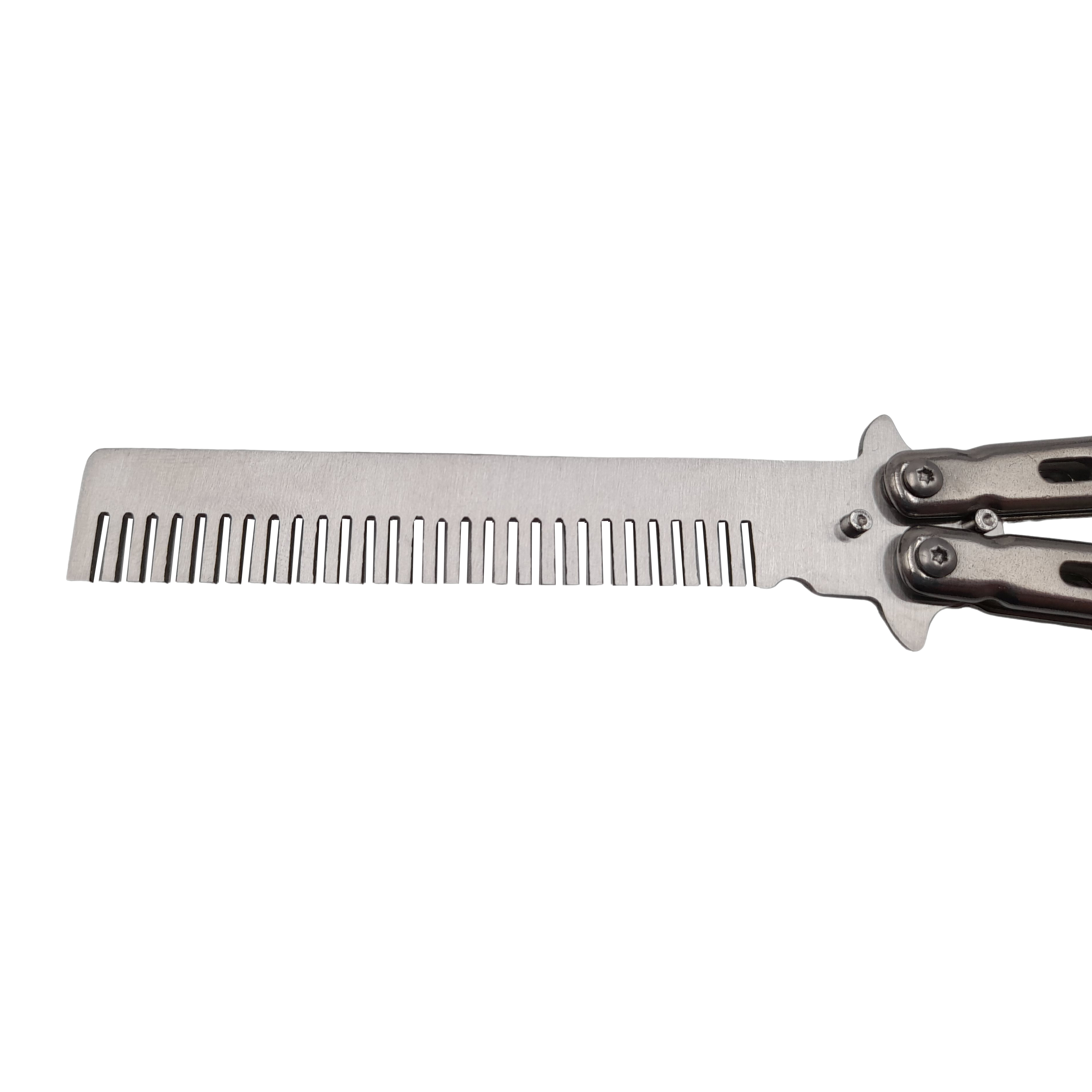 Set Briceag fluture de antrenament si trei cutite de aruncat, Ninja Way, DEPOX®, otel inoxidabil — imaginea 7