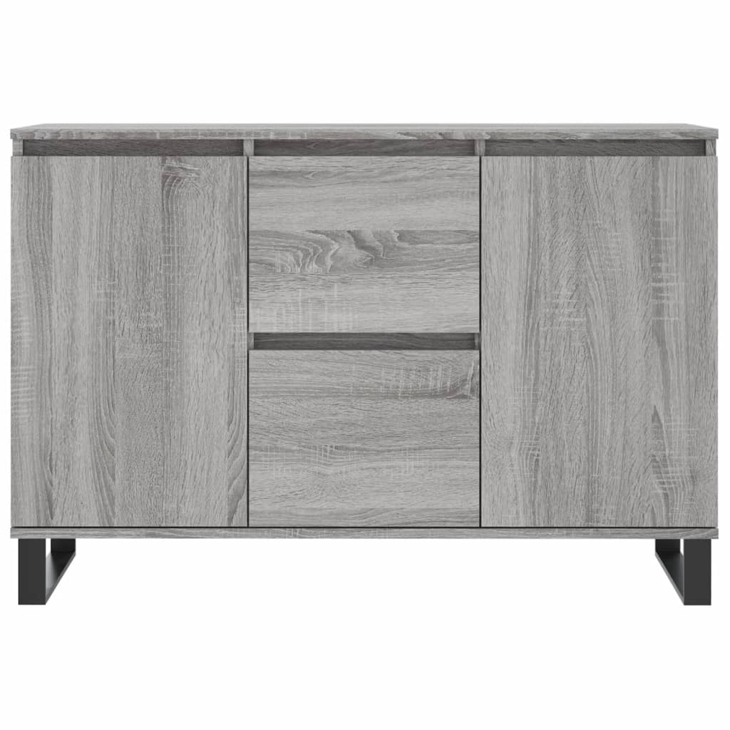 Servanta, gri sonoma, 104x35x70 cm, lemn prelucrat — imaginea 5