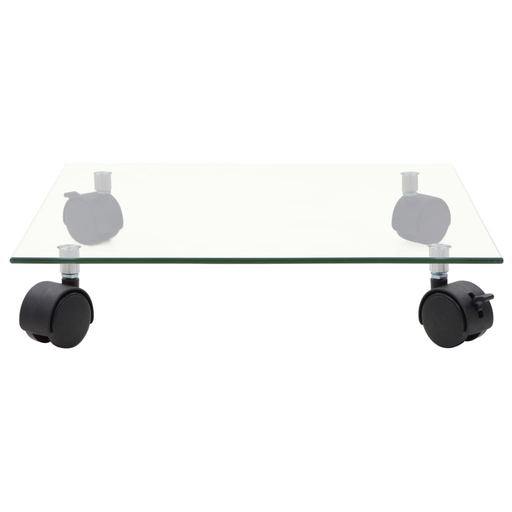 Suport cu role de plante 4 buc 35x35cm sticla securizata patrat — imaginea 3