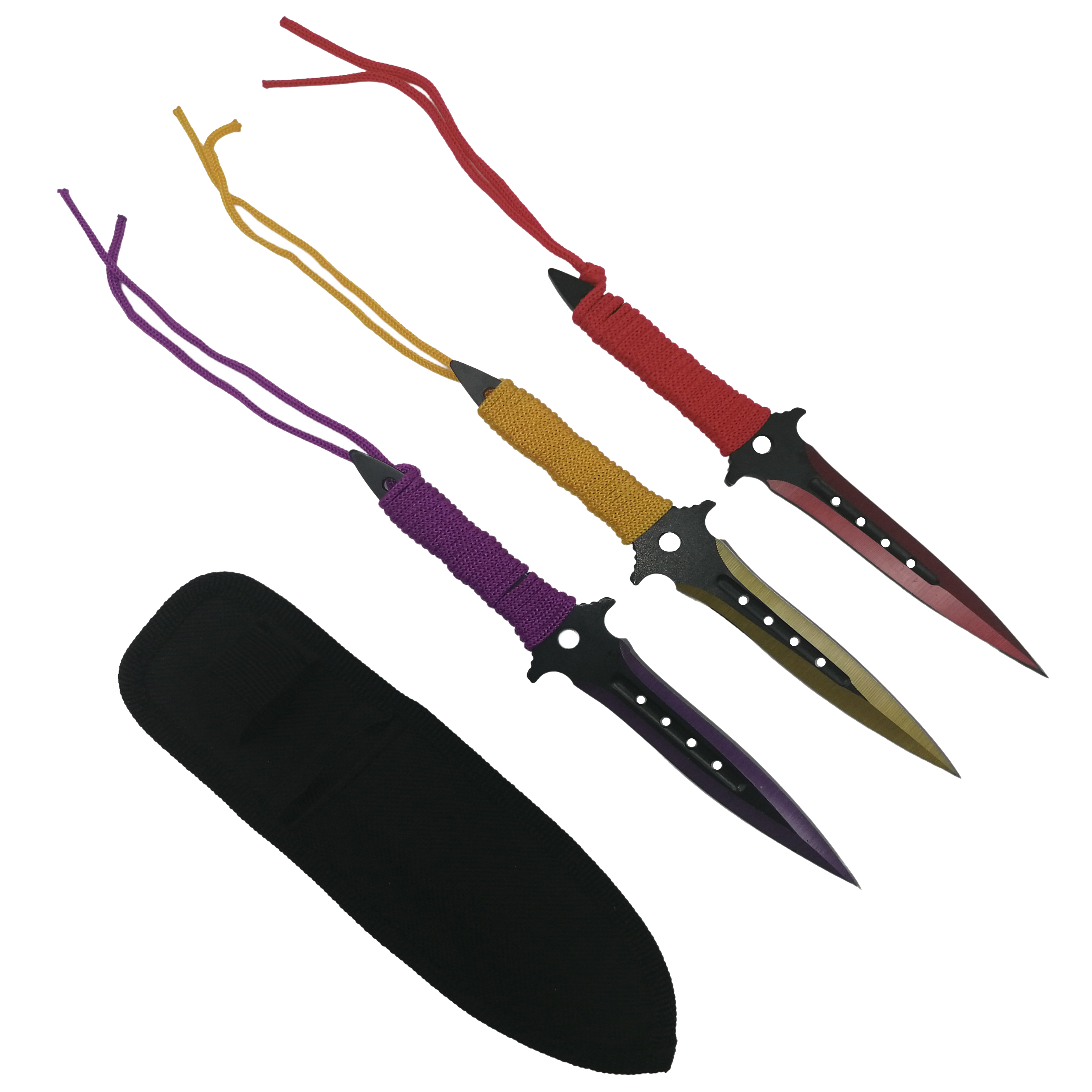 Set trei cutite de aruncat, Ninja Assasin si Set trei cutite de aruncat, Black Fury - 2 | YEO