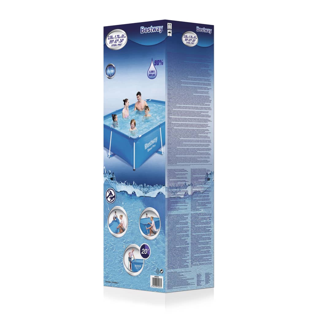 Bestway Piscina Steel Pro - 2 | YEO