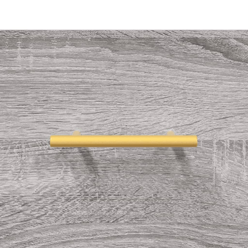 Masuta de cafea, gri sonoma, 50x50x40 cm, lemn prelucrat — imaginea 9