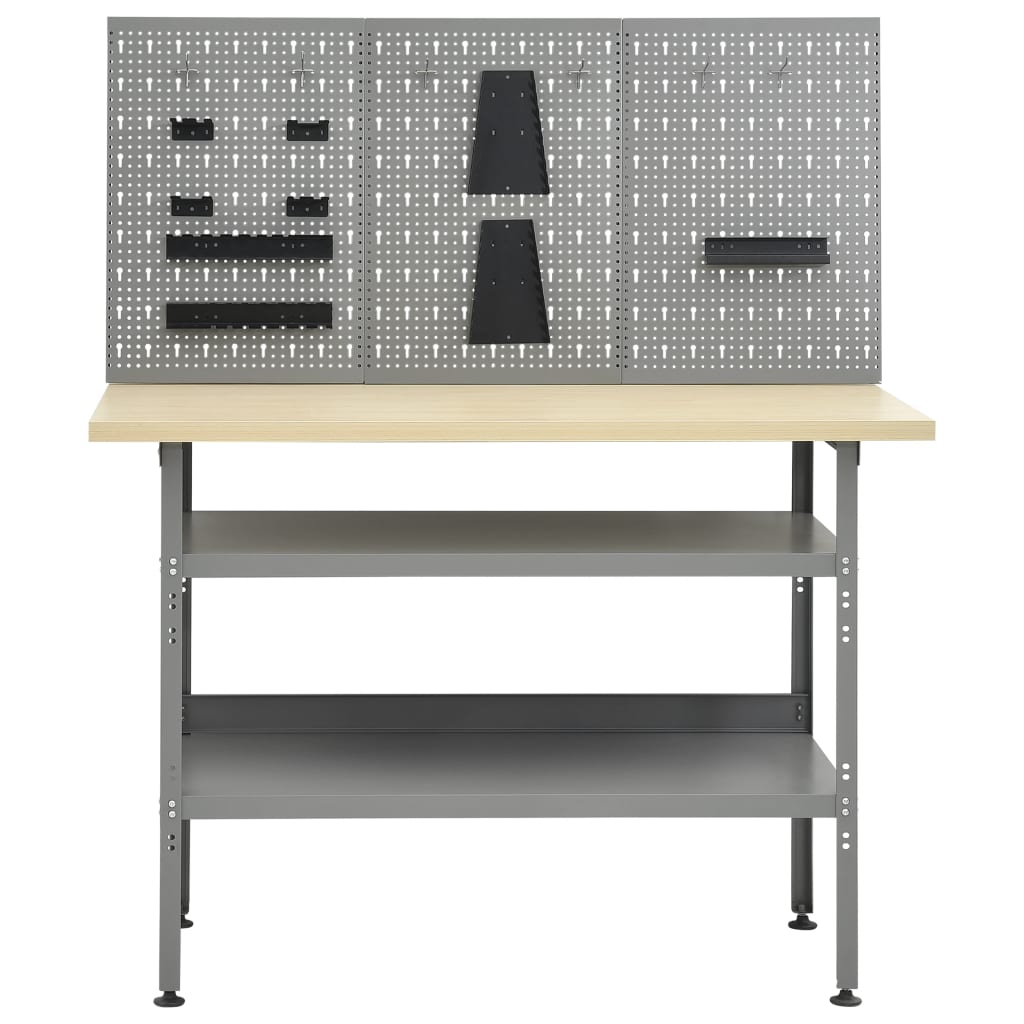 Banc de lucru cu trei panouri de perete — imaginea 3