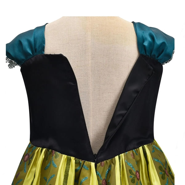 Rochie carnaval Anna Frozen, IdeallStore®, 3-5 ani, Multicolor, 110 cm - 4 | YEO
