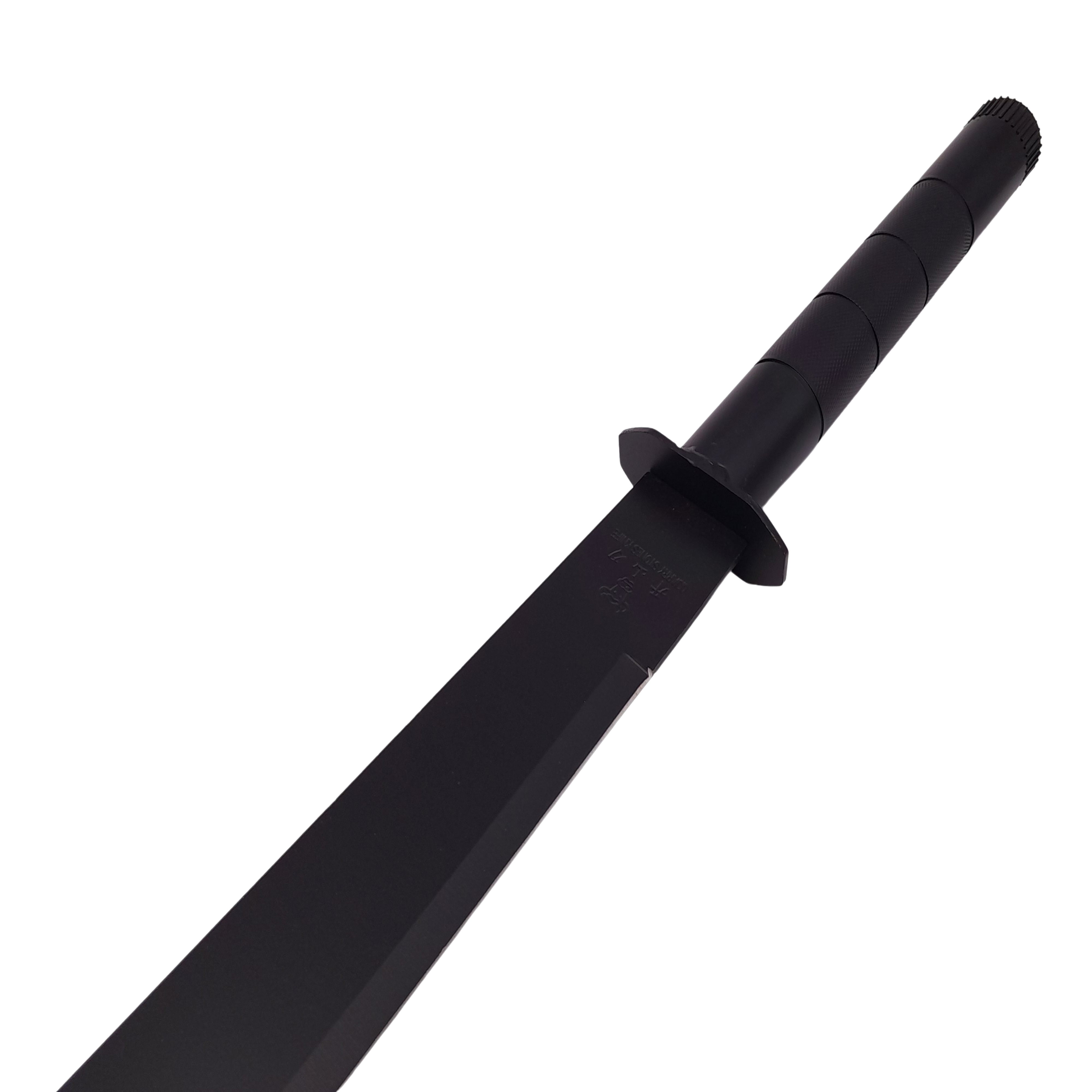 Sabie de vanatoare IdeallStore®, Ninja Blade, maner metal, 81 cm, negru - 2 | YEO