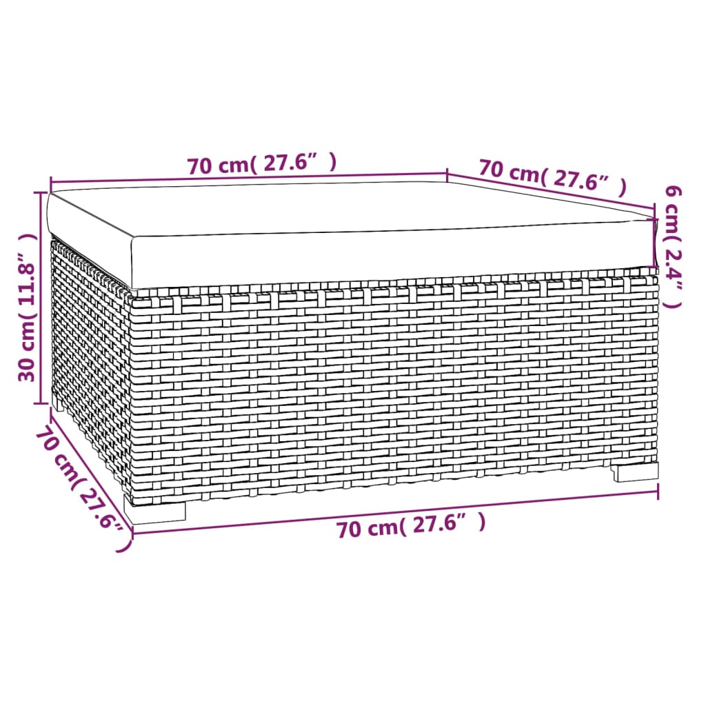Set mobilier de gradina cu perne — imaginea 12