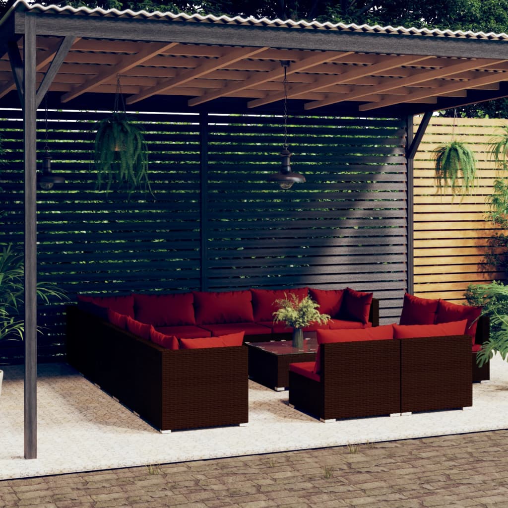 Set mobilier de gradina cu perne — imaginea 4