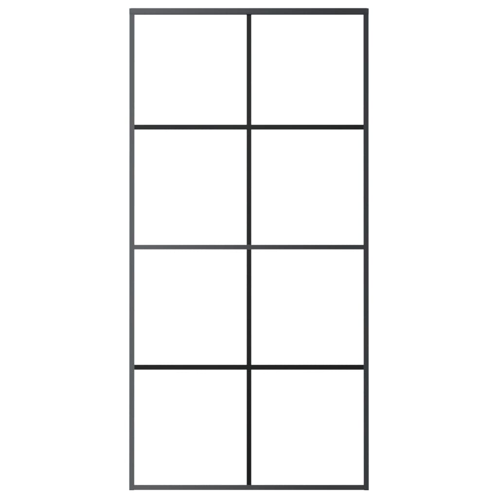 Usa glisanta cu set feronerie 102,5x205 cm sticla ESG/aluminiu — imaginea 5