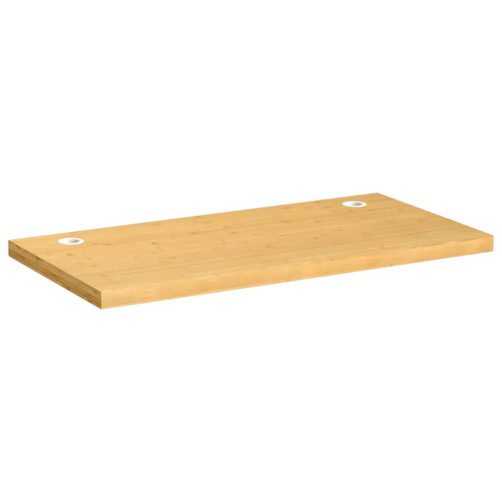 Blat de birou, 100x50x4 cm, bambus - 1 | YEO