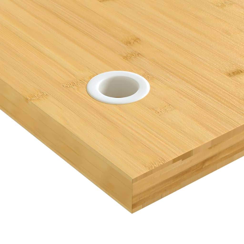Blat de birou, 100x50x4 cm, bambus - 2 | YEO