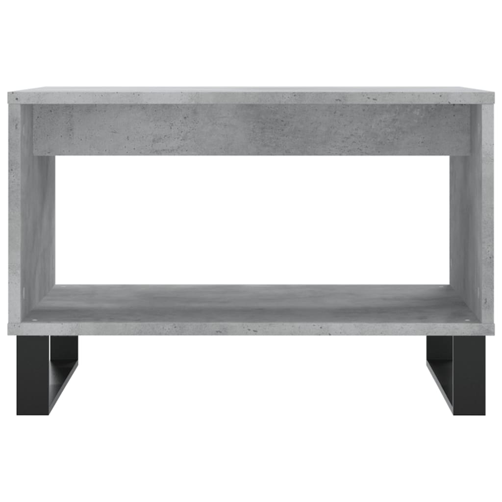 Masuta de cafea, gri beton, 60x50x40 cm, lemn prelucrat — imaginea 4