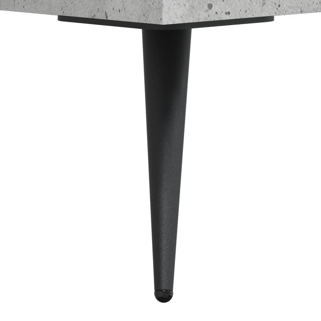 Dulap inalt, gri beton, 69,5x34x180, lemn compozit — imaginea 11