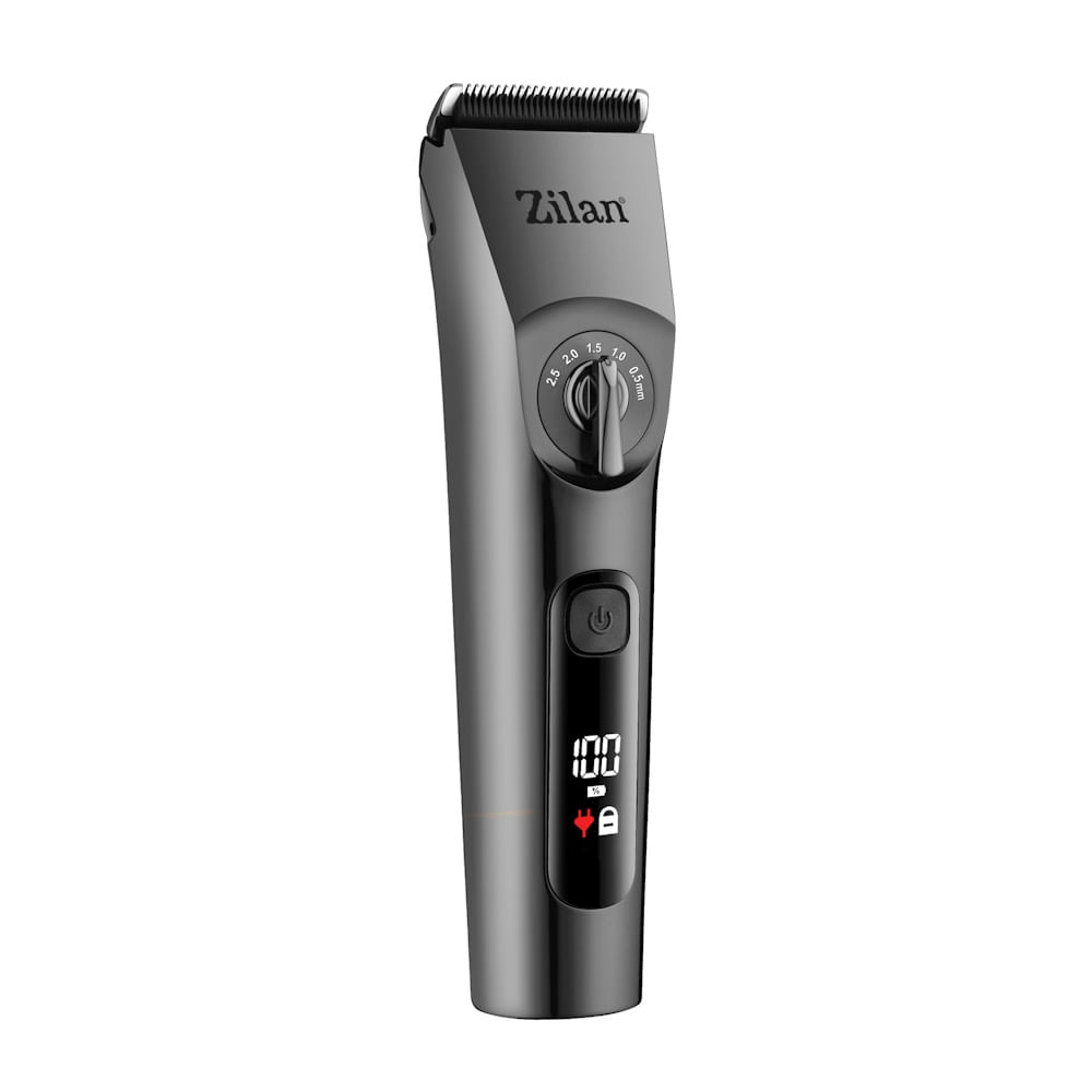 Masina de tuns profesionala Zilan ZLN8702 rezistenta la apa cu protectie IPX6, 8 nivele de taiere
