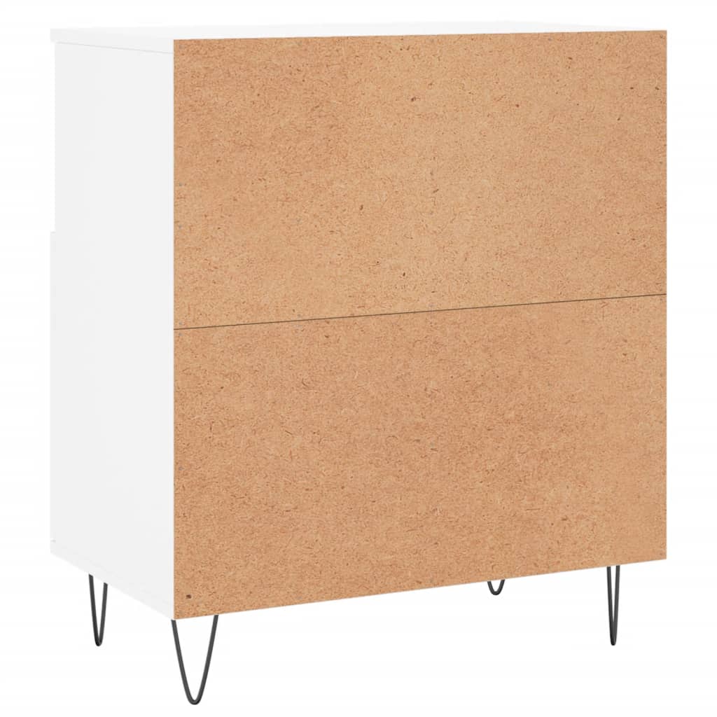Servanta, alb, 60x35x70 cm, lemn prelucrat — imaginea 8