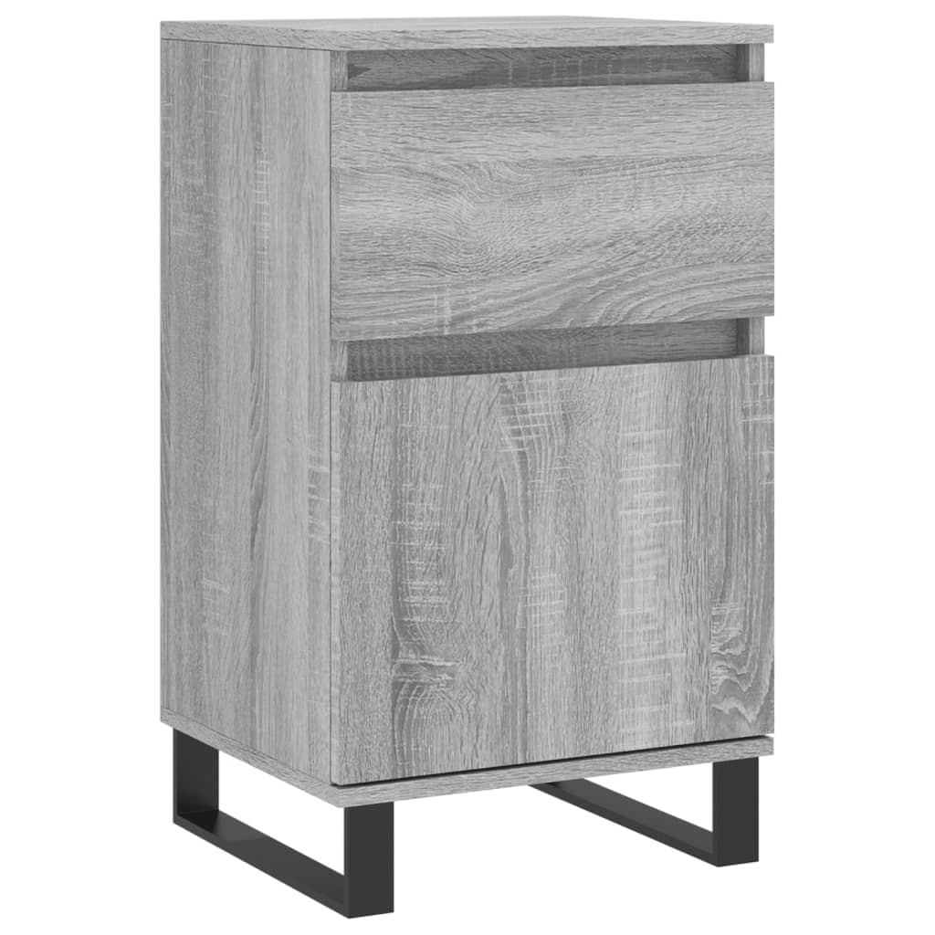 Servanta, gri sonoma, 40x35x70 cm, lemn prelucrat