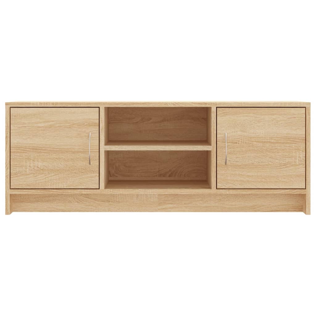 Dulap TV stejar sonoma, 102x30x37,5 cm, lemn prelucrat — imaginea 5