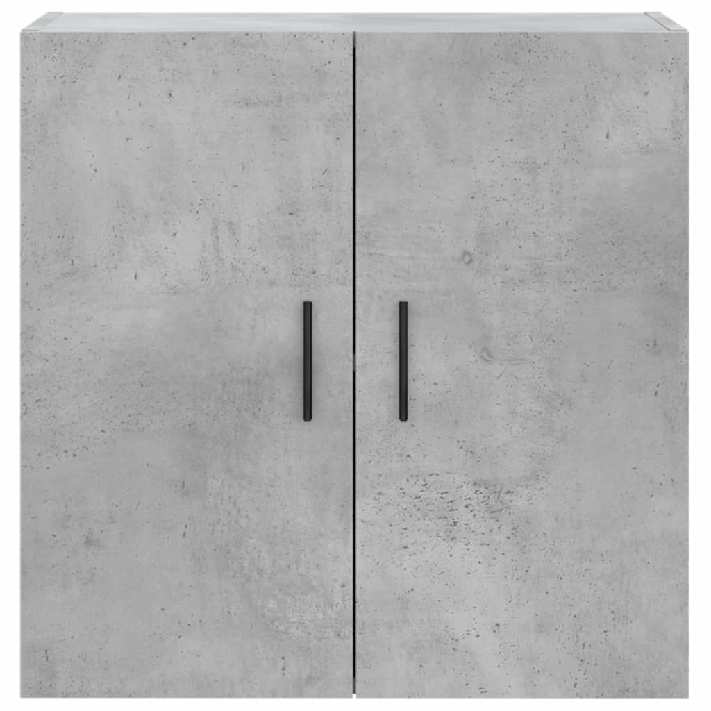Dulap de perete, gri beton, 60x31x60 cm, lemn compozit — imaginea 5