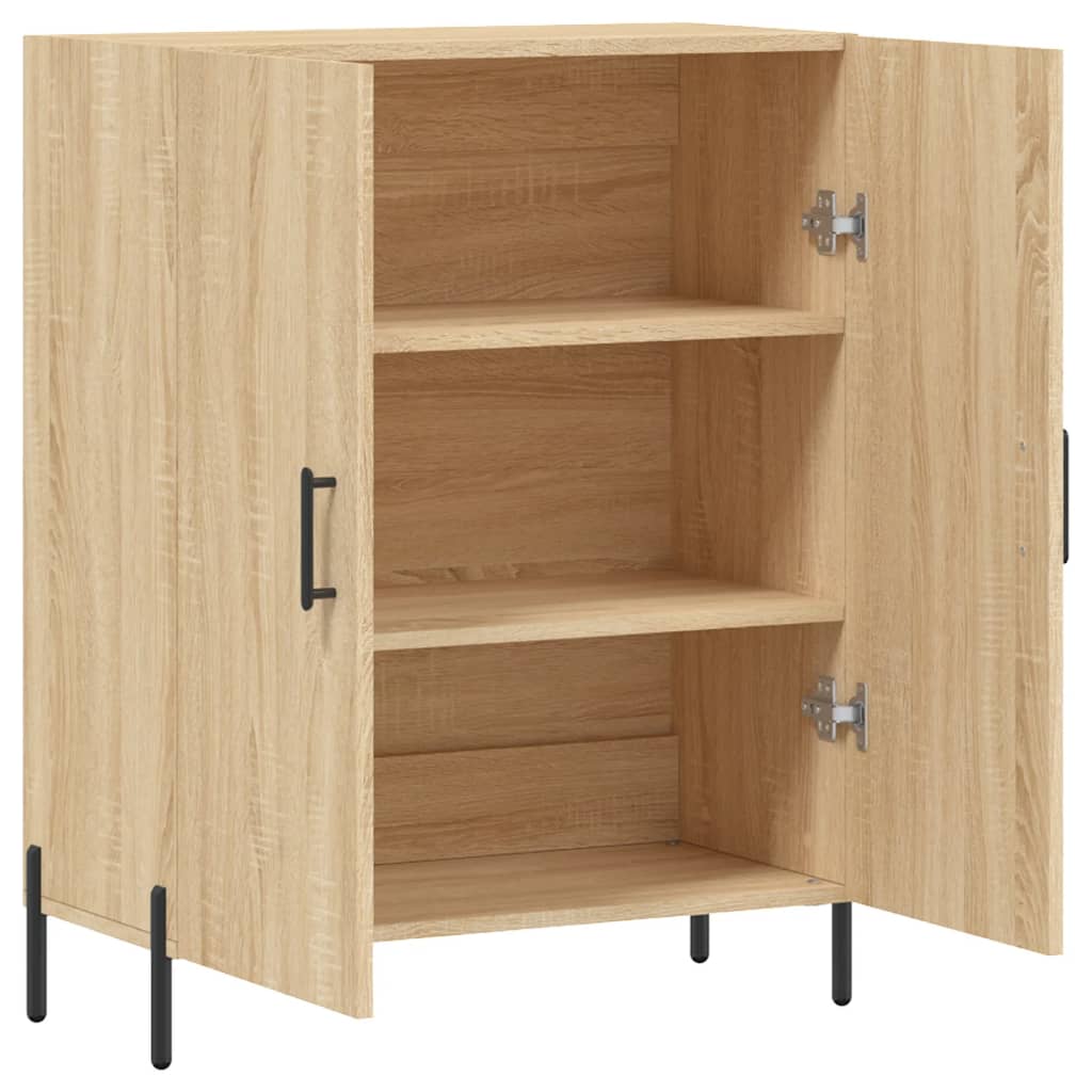 Servanta, stejar sonoma, 69,5x34x90 cm, lemn compozit — imaginea 6