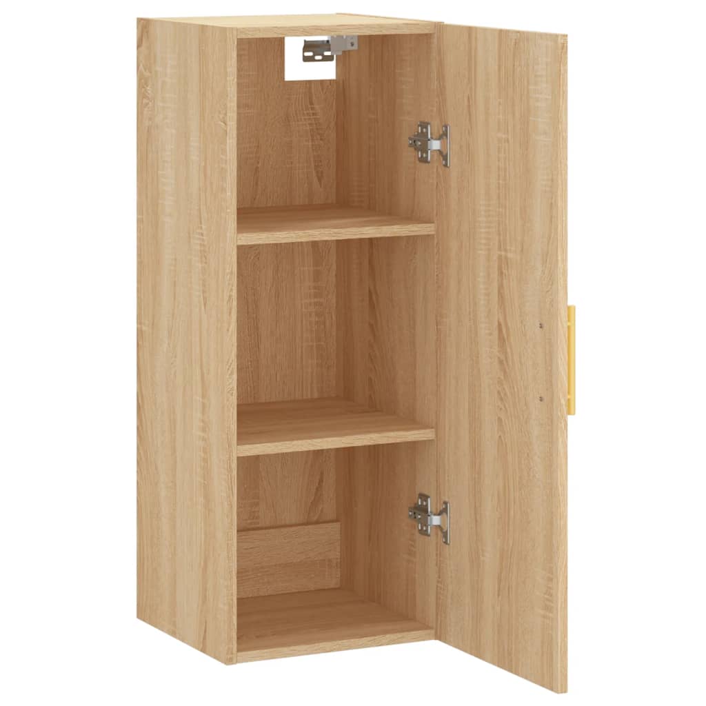 Dulap montat pe perete, stejar sonoma, 34,5x34x90 cm — imaginea 6