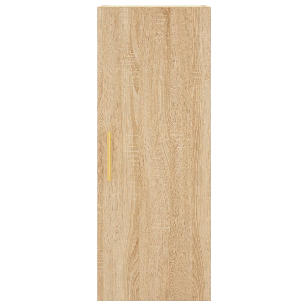 Dulap montat pe perete, stejar sonoma, 34,5x34x90 cm — imaginea 7