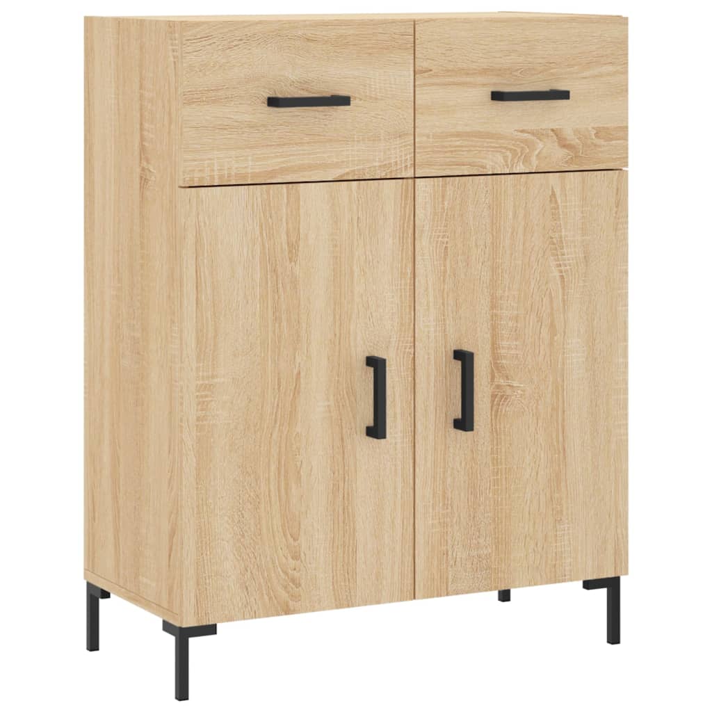 Servanta, stejar sonoma, 69,5x34x90 cm, lemn compozit