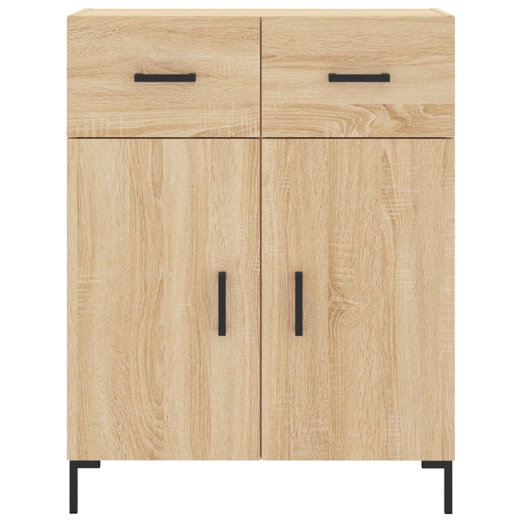Servanta, stejar sonoma, 69,5x34x90 cm, lemn compozit — imaginea 6