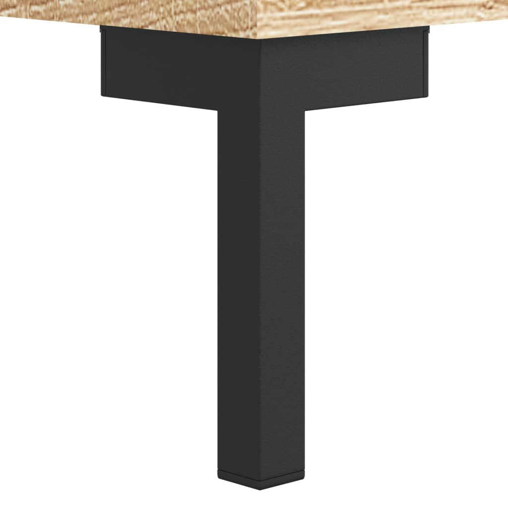 Servanta, stejar sonoma, 69,5x34x90 cm, lemn compozit — imaginea 11
