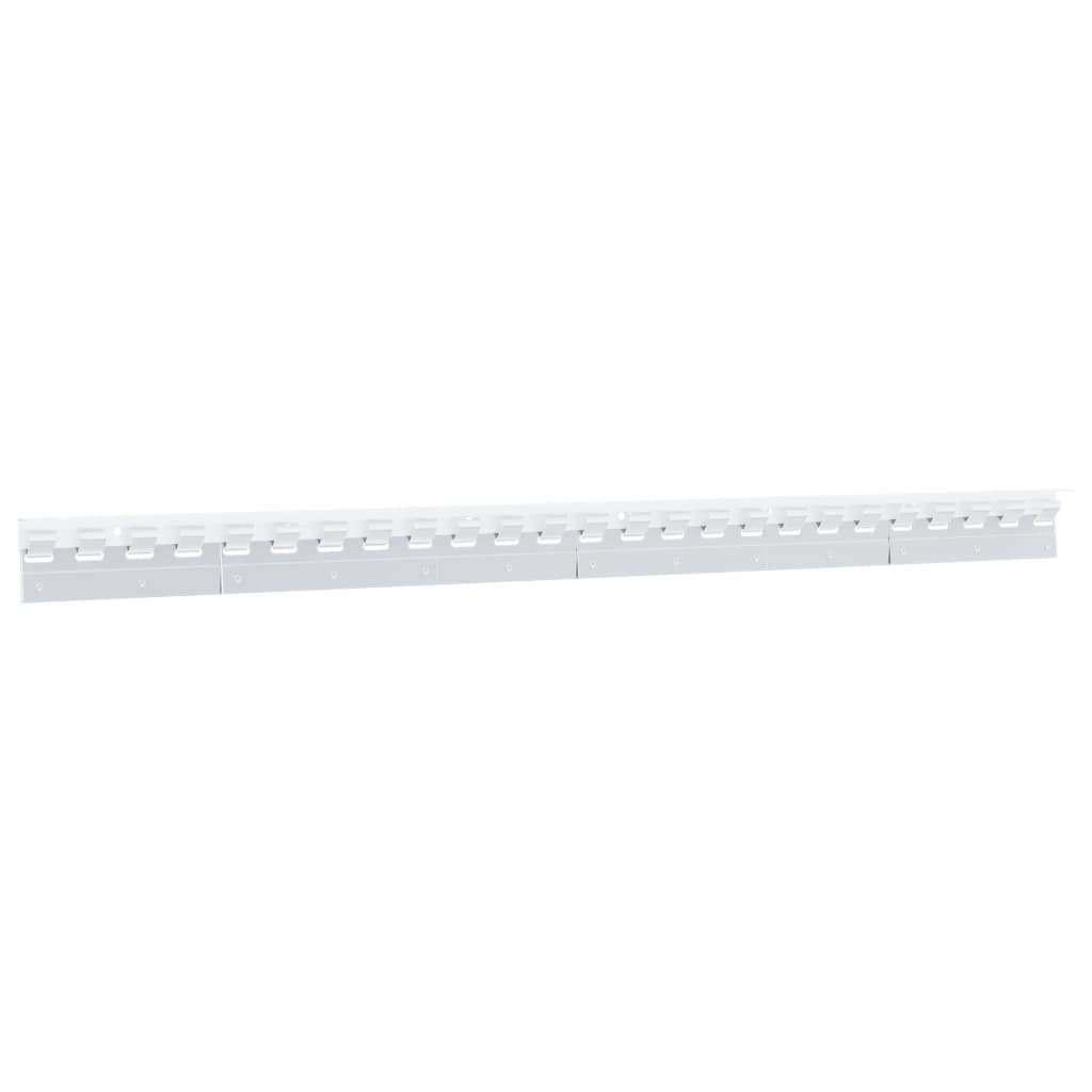 Placi de conectare, 6 buc., argintiu, 20 cm, otel inoxidabil - 3 | YEO