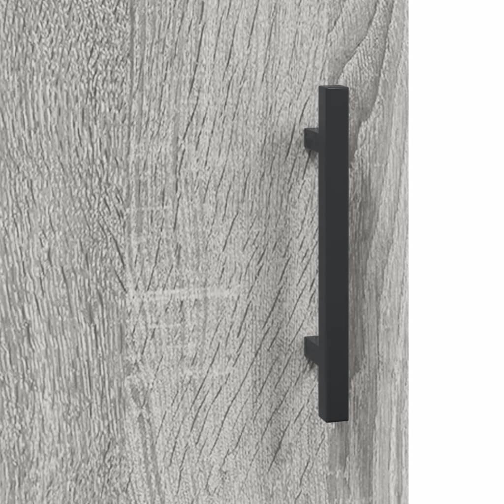 Birou, gri sonoma, 140x50x75 cm, lemn compozit — imaginea 9