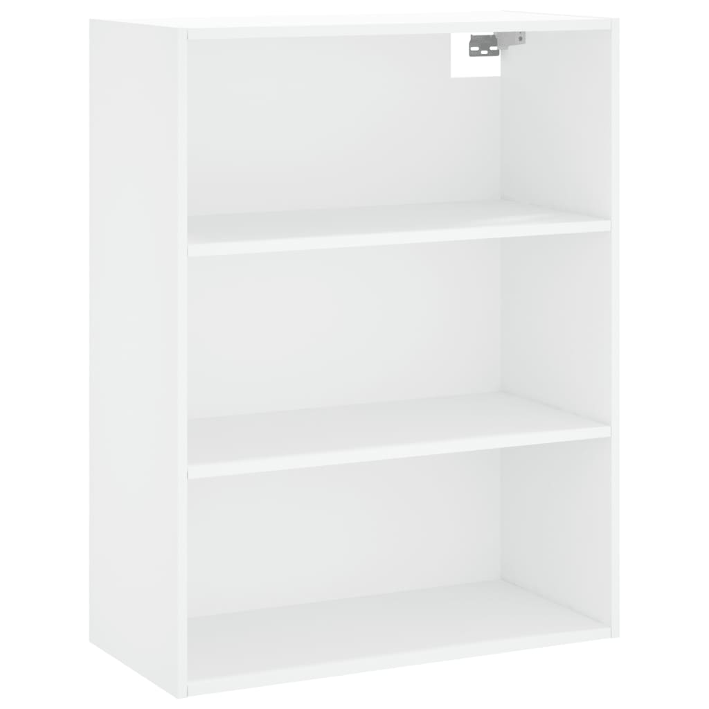 Dulap inalt, alb, 69,5x34x180 cm, lemn compozit — imaginea 5
