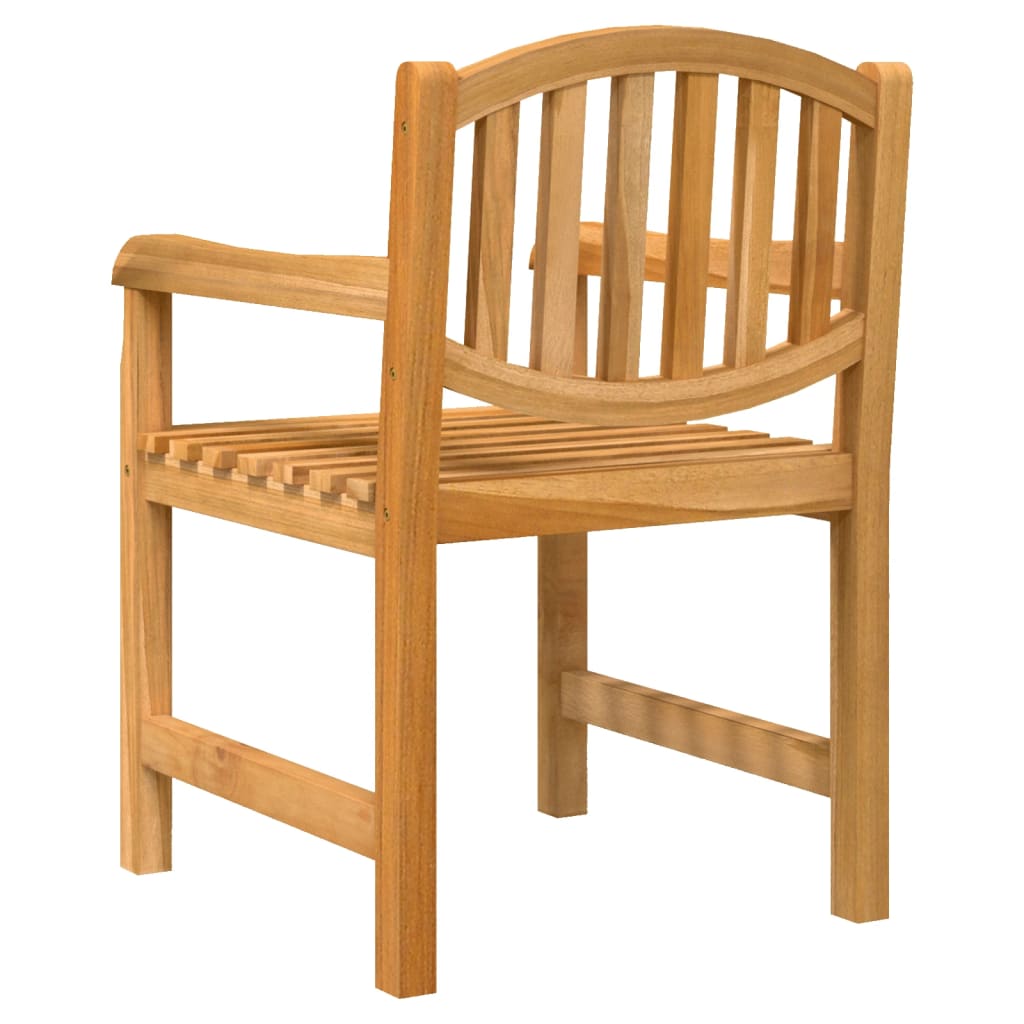 Set mobilier de gradina, 7 piese, lemn masiv de tec — imaginea 7