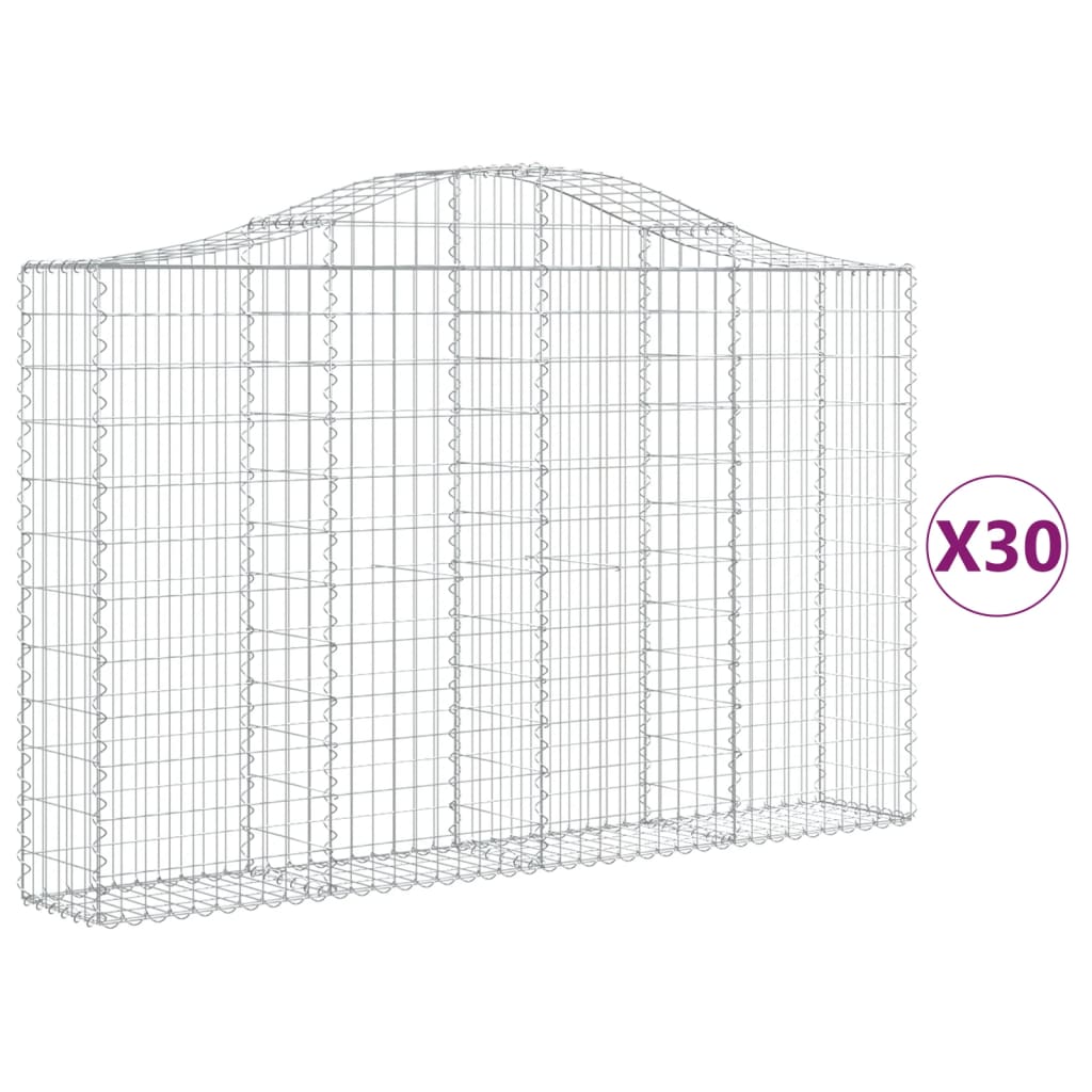 Cosuri gabion arcuite 30 buc