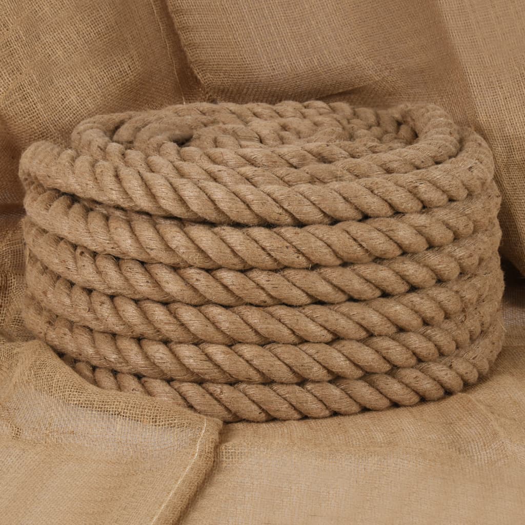 Funie de iuta, 5 m lungime, 50 mm grosime - 1 | YEO