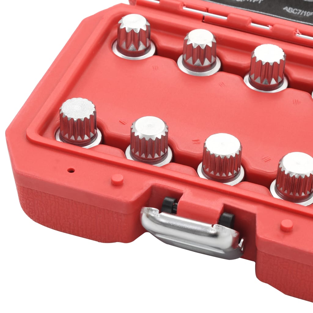 Set chei pentru piulita antifurt pentru VW, 10 piese - imagine 5