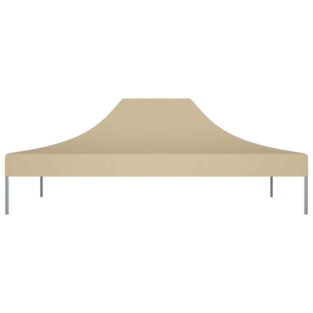 Acoperis pentru cort de petrecere, bej, 4,5 x 3 m, 270 g/m² — imaginea 3