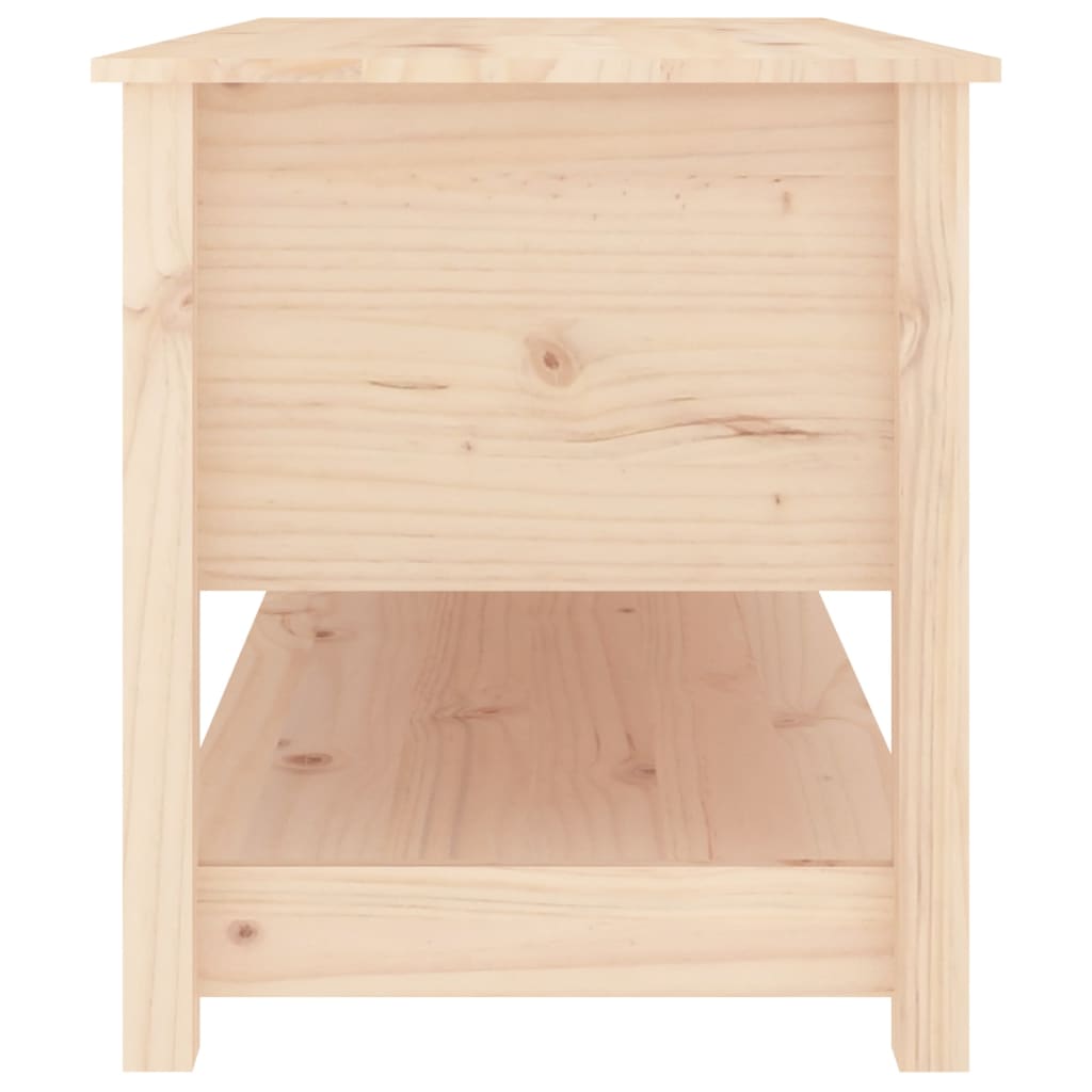 Masuta de cafea, 102x49x55 cm, lemn masiv de pin — imaginea 4