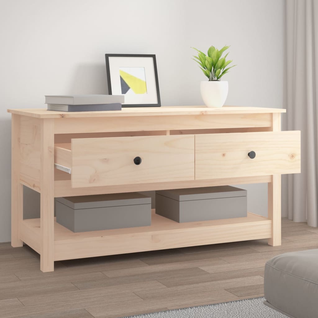 Masuta de cafea, 102x49x55 cm, lemn masiv de pin — imaginea 6