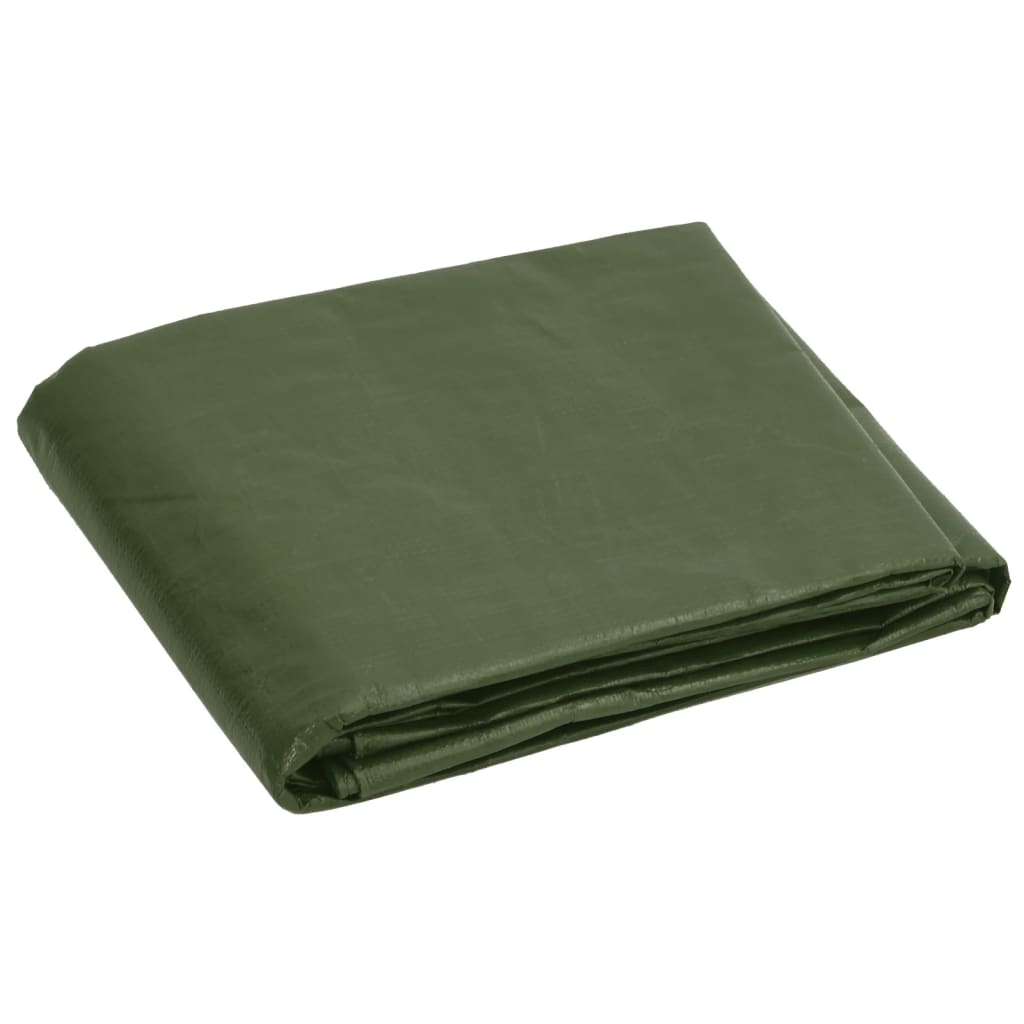 Prelata 180 g/m², verde, 6x6 m, HDPE — imaginea 3
