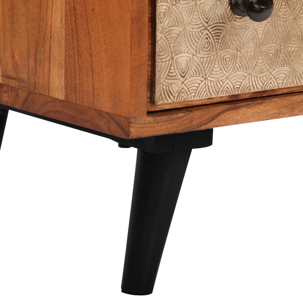 Scrin, 60 x 30 x 75 cm, lemn masiv de acacia — imaginea 5
