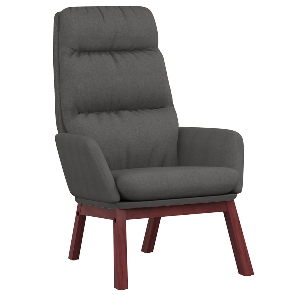 Fotoliu de relaxare, gri inchis, material textil