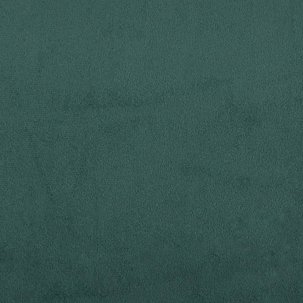 Fotoliu, verde inchis, 62x79x79 cm, catifea — imaginea 7
