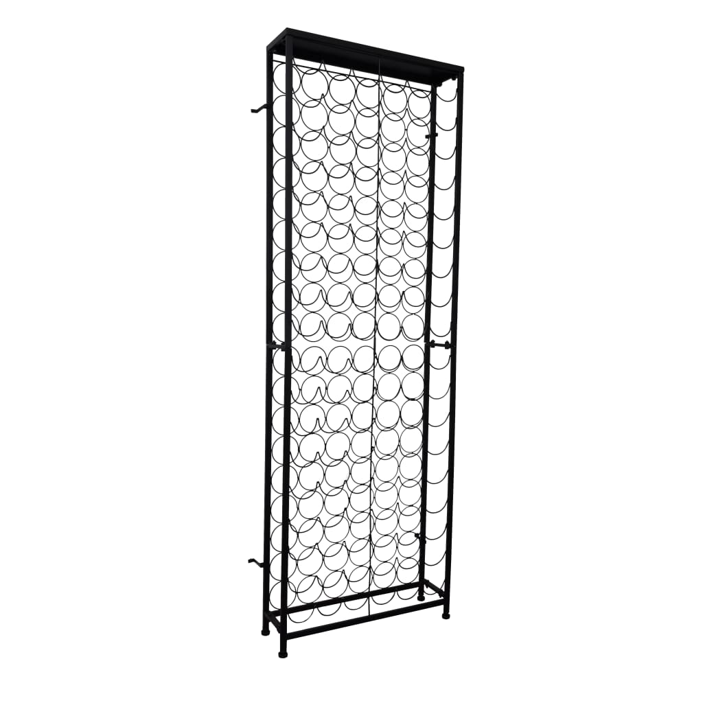Suport sticle de vin pentru 108 sticle, metal