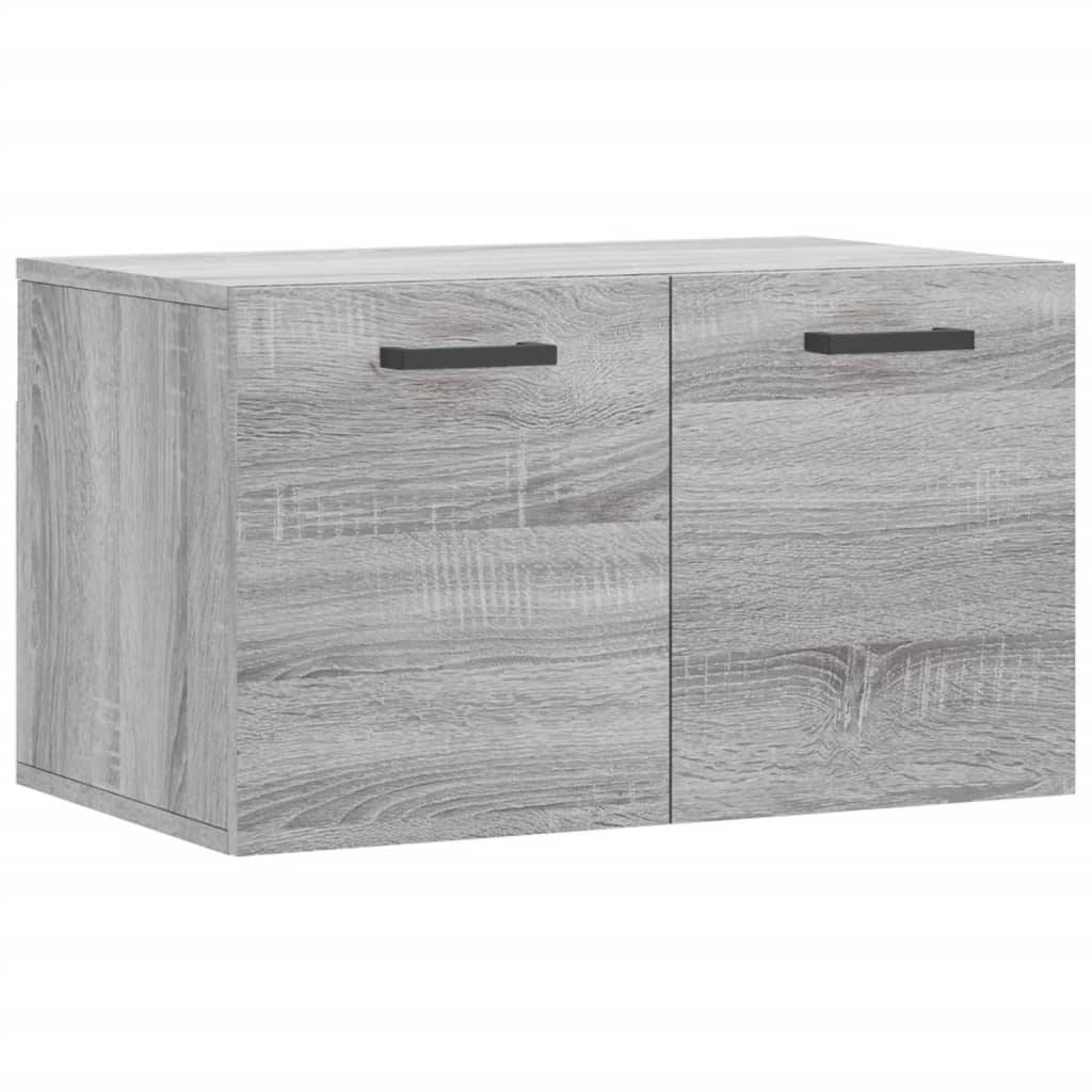 Dulap de perete, gri sonoma, 60x36,5x35 cm, lemn prelucrat