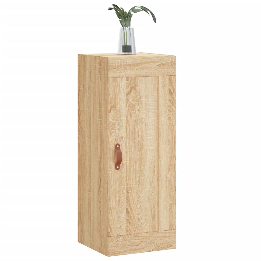 Dulap de perete, stejar sonoma, 34,5x34x90 cm, lemn prelucrat — imaginea 4