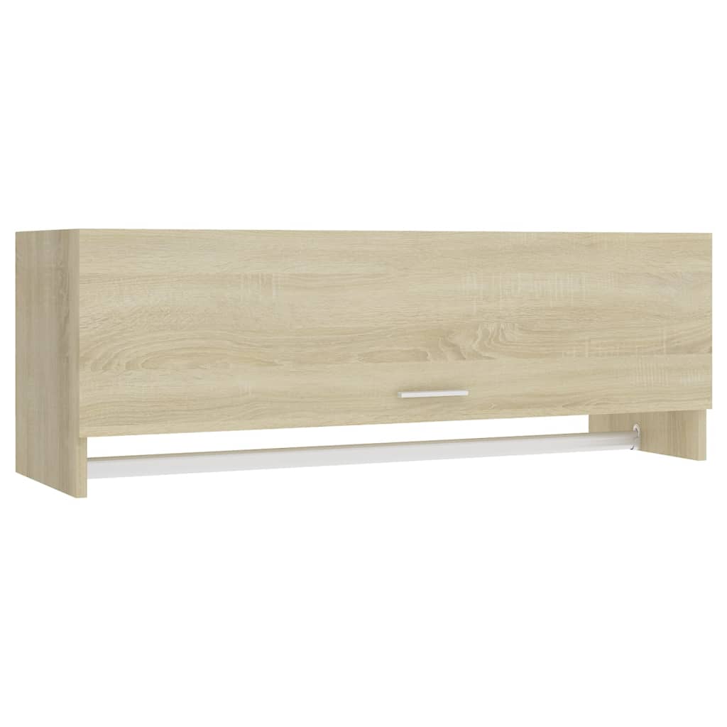 Sifonier, stejar sonoma, 100x32,5x35 cm, PAL