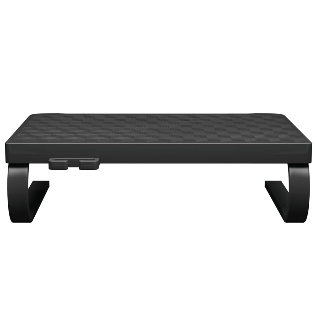 Suport pentru monitor, negru, 37x28x11,5 cm — imaginea 3