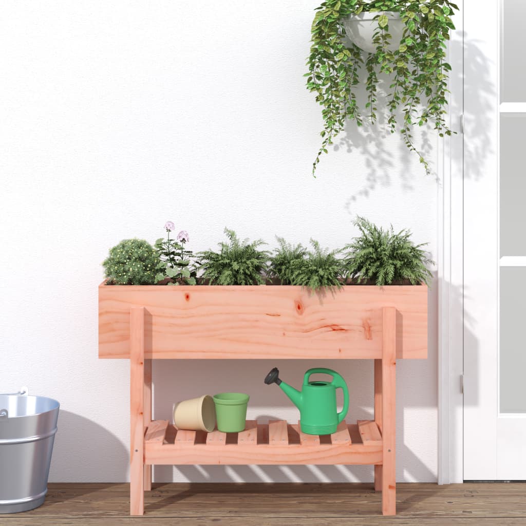 Strat inaltat de gradina, 101x30x69 cm, lemn masiv Douglas — imaginea 2