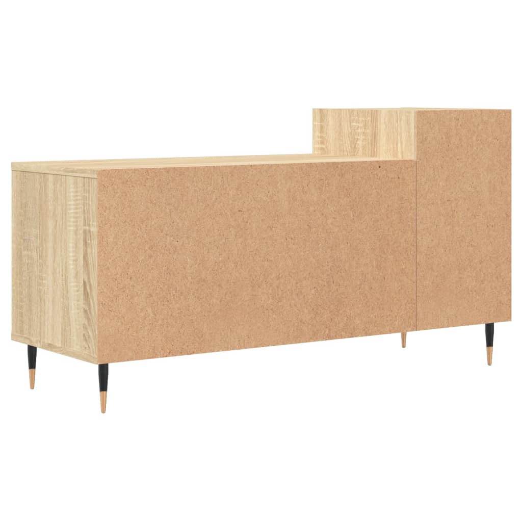 Comoda TV, stejar sonoma, 100x35x55 cm, lemn prelucrat — imaginea 8